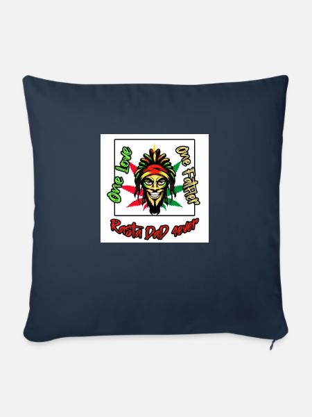 Rasta DAD - Sofakissenbezug 45 x 45 cm - Navy