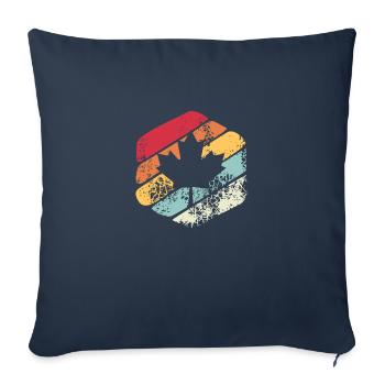 Canada Vintage Gift - Sofa pillowcase 17,3'' x 17,3'' (45 x 45 cm) - navy - Front