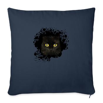 Kommen Sie - Sofakissenbezug 45 x 45 cm - Navy - Vorne