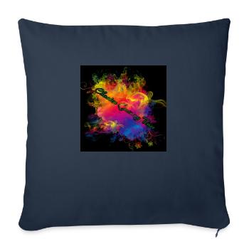 Équipe de jeu Chaoten 2 - Housse de coussin décorative 45 x 45 cm - bleu marine - Devant