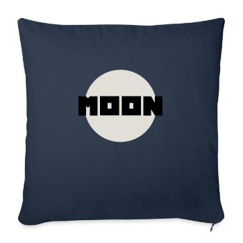 MOON (Original) - Sofakissenbezug 45 x 45 cm - Navy - Vorne