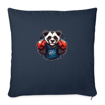 Panda-Boxmeister - Sofakissenbezug 45 x 45 cm - Navy - Vorne