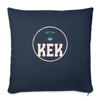 Kek1 - Sofa pillowcase 17,3'' x 17,3'' (45 x 45 cm) - navy - Front