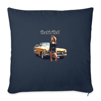 Pinup - Sofakissenbezug 45 x 45 cm - Navy - Vorne