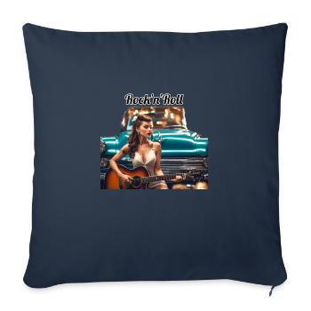 Pinup - Sofakissenbezug 45 x 45 cm - Navy - Vorne