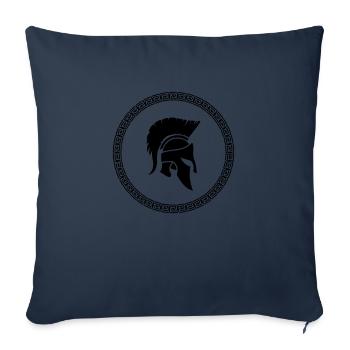 Spartan 1 - Sofa pillowcase 17,3'' x 17,3'' (45 x 45 cm) - navy - Front