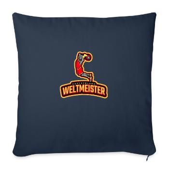Basketball TShirt Weltmeister Geschenk 2023 Dunk - Sofakissenbezug 45 x 45 cm - Navy - Vorne