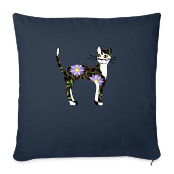 Tun Sie - Sofakissenbezug 45 x 45 cm - Navy - Vorne
