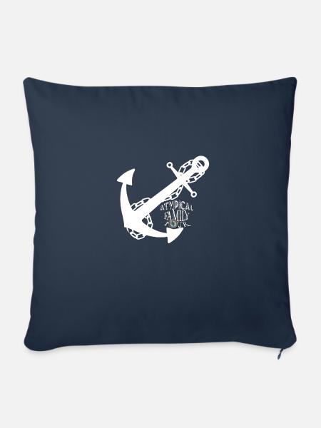 A.F.T Ancre - Sofakissenbezug 45 x 45 cm - Navy