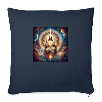 Image 30 - Housse de coussin décorative 45 x 45 cm - bleu marine - Devant