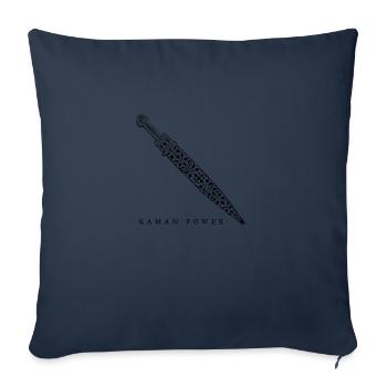 Pontos - Kaman Power [dark] Pontian Pride - Sofa pillowcase 17,3'' x 17,3'' (45 x 45 cm) - navy - Front