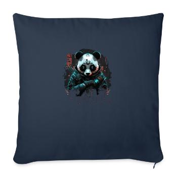 Cyberpand - Sofakissenbezug 45 x 45 cm - Navy - Vorne