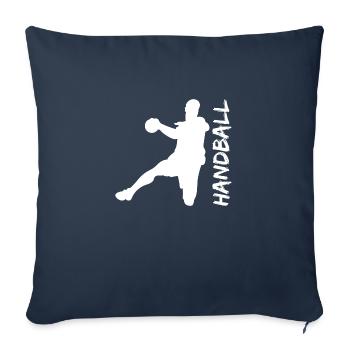 Handballer - Sofa pillowcase 17,3'' x 17,3'' (45 x 45 cm) - navy - Front