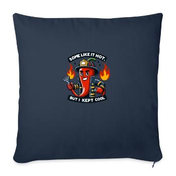 Some like it Hot - Sofa pillowcase 17,3'' x 17,3'' (45 x 45 cm) - navy - Front
