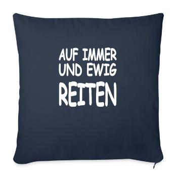 Ride - Sofa pillowcase 17,3'' x 17,3'' (45 x 45 cm) - navy - Front