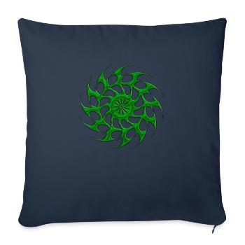 Hobby Art Craft Craftwork Handmade Creativity Tool - Sofa pillowcase 17,3'' x 17,3'' (45 x 45 cm) - navy - Front