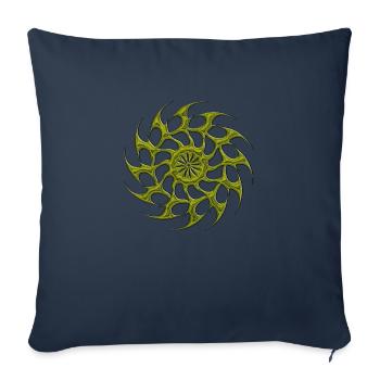 Hobby Art Craft Craftwork Handmade Creativity Tool - Sofa pillowcase 17,3'' x 17,3'' (45 x 45 cm) - navy - Front