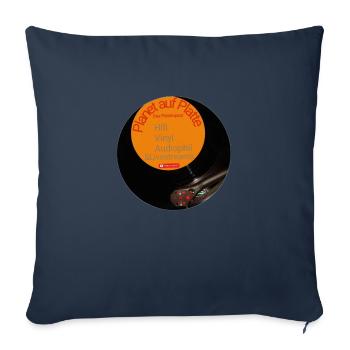 Planet auf Platte 20240222 104928 0000 - Sofakissenbezug 45 x 45 cm - Navy - Vorne