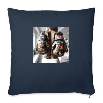 Pop Comics Boxers - Sofakissenbezug 45 x 45 cm - Navy - Vorne