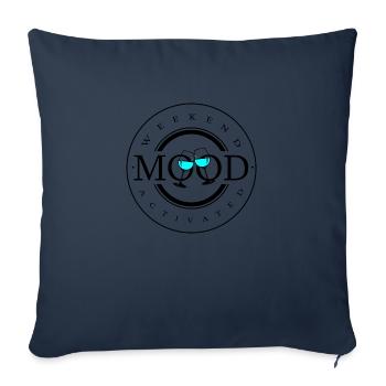 Weekend Activated - Sofa pillowcase 17,3'' x 17,3'' (45 x 45 cm) - navy - Front