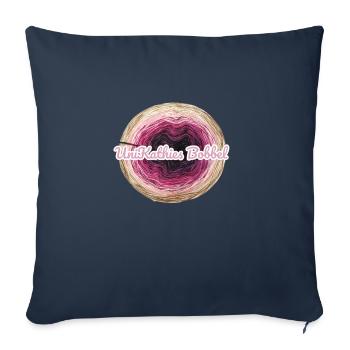 Unikathies Bobbel - Sofakissenbezug 45 x 45 cm - Navy - Vorne