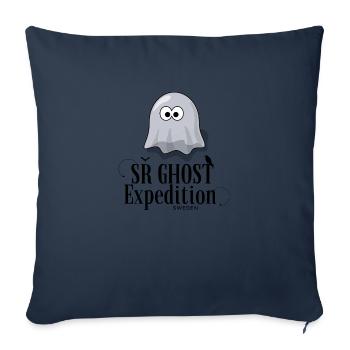 Spectral Rambler: Die SR Ghost Expedition Serie B - Sofakissenbezug 45 x 45 cm - Navy - Vorne