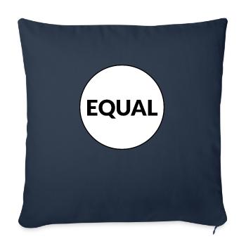 EQUAL - Sofa pillowcase 17,3'' x 17,3'' (45 x 45 cm) - navy - Front