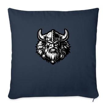 Powerful Viking Warrior Version 5 - Sofa pillowcase 17,3'' x 17,3'' (45 x 45 cm) - navy - Front