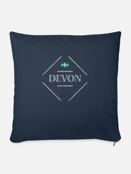 Devon - Sofakissenbezug 45 x 45 cm - Navy