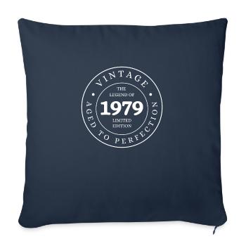 The legend of 1979 limited edition - Sofa pillowcase 17,3'' x 17,3'' (45 x 45 cm) - navy - Front