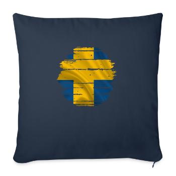 Graduation 2024 class High school graduation party - Sofa pillowcase 17,3'' x 17,3'' (45 x 45 cm) - navy - Front