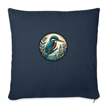 Water Bird Gifts - Sofa pillowcase 17,3'' x 17,3'' (45 x 45 cm) - navy - Front