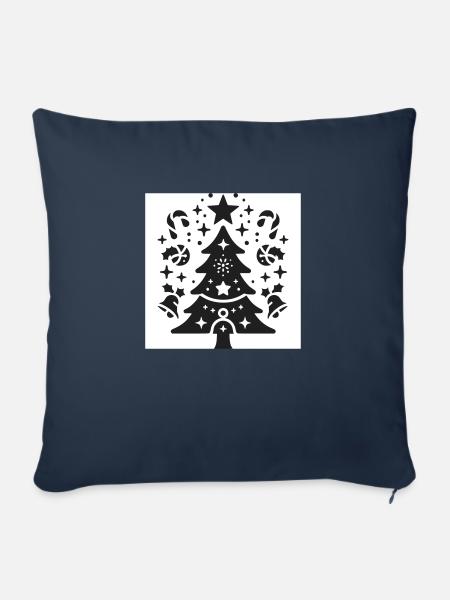 Christmas - Sofakissenbezug 45 x 45 cm - Navy