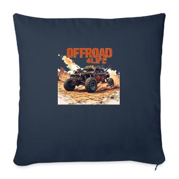 offroad 4 life 0022518 - Sofakissenbezug 45 x 45 cm - Navy - Vorne