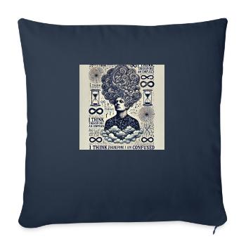 Parisanin düsüncesi - Sofakissenbezug 45 x 45 cm - Navy - Vorne