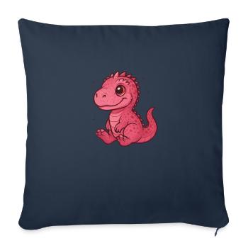 Pink Carcha Chibi - Sofakissenbezug 45 x 45 cm - Navy - Vorne