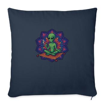 Kiffikus - Sofakissenbezug 45 x 45 cm - Navy - Vorne