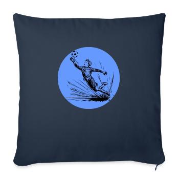 Torwart - Sofakissenbezug 45 x 45 cm - Navy - Vorne