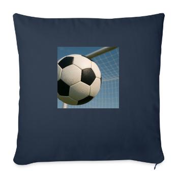 Sport - Fußball - Sofakissenbezug 45 x 45 cm - Navy - Vorne