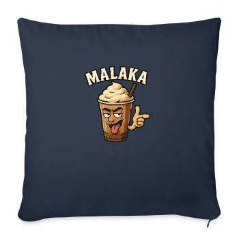 Malaka - Sofakissenbezug 45 x 45 cm - Navy - Vorne