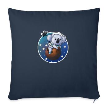 Koala-Astronaut - Sofakissenbezug 45 x 45 cm - Navy - Vorne