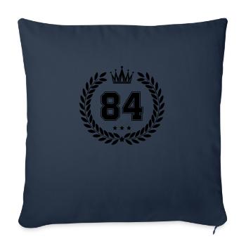 Armoiries 84 - Housse de coussin décorative 45 x 45 cm - bleu marine - Devant