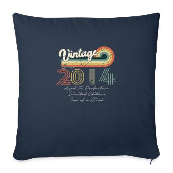 2014 Vintage Classic 2014 - Sofakissenbezug 45 x 45 cm - Navy - Vorne