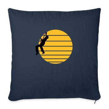 Climber - Sofa pillowcase 17,3'' x 17,3'' (45 x 45 cm) - navy - Front