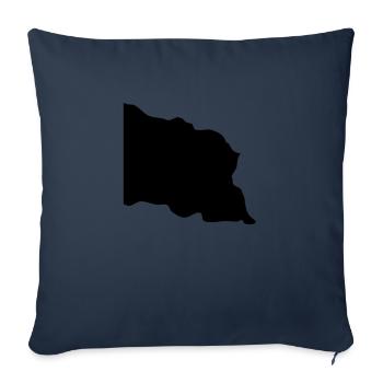 trzepotanie Flag Polska Wiatr Poland Polen - Sofakissenbezug 45 x 45 cm - Navy - Vorne