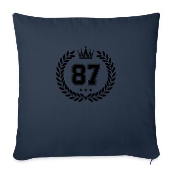 wappen 87 - Sofakissenbezug 45 x 45 cm - Navy - Vorne