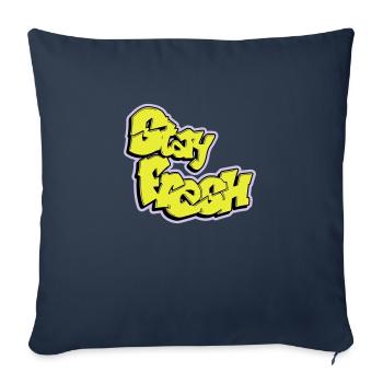 Stay Fresh - Sofa pillowcase 17,3'' x 17,3'' (45 x 45 cm) - navy - Front