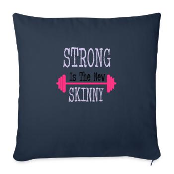 Strong - Sofa pillowcase 17,3'' x 17,3'' (45 x 45 cm) - navy - Front