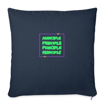 product 2 - Sofa pillowcase 17,3'' x 17,3'' (45 x 45 cm) - navy - Front