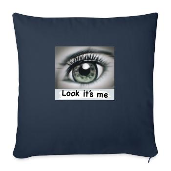Schau, ich bin's - Sofakissenbezug 45 x 45 cm - Navy - Vorne